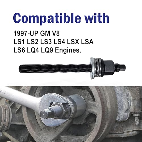ERDIE LS Harmonic Balancer Installation Tool, Crank Pulley Install Tool 551141, Compatible with GM 1997-UP V8 LS1, LS2, LS3, LS4, LSX, LSA, LS6, LQ4, LQ9