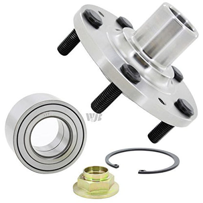 WJB WA930177K Front and Rear Wheel Hub Bearing Kit, Cross Reference: Timken HA590533, SKF BR930177K