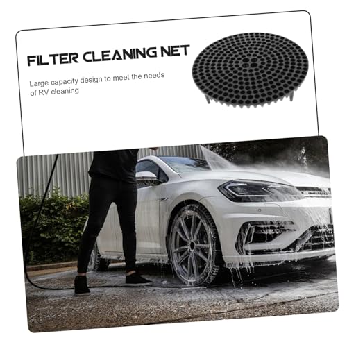Happyyami 1Pair Car Wash Bucket Filter Screen Durable Water Pad for Efficient Dirt Separation Keeps Wash for Car Washing and Detailing
