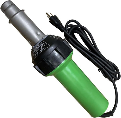1600W Hot Air Plastic Welder Gun, Flooring Tool Set Handheld Torch Welder Pistol Vinyl PVC TPO Welding Heat Gun, with Butterfly Repair Welding Kit, Speed Welding Nozzles, Vinyl Flooring Kit