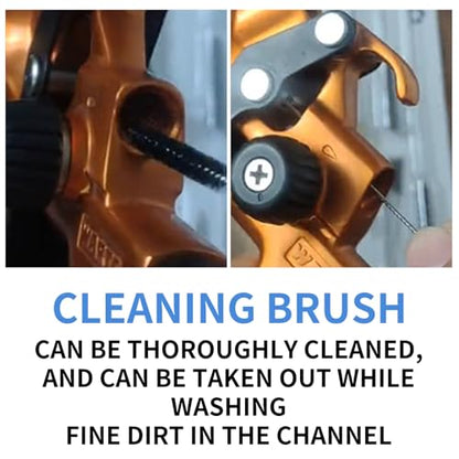 Carburetor Cleaning Kit,Carburetors Carbon Dirt Jet Remove Cleaner, Carb Carburetor Cleaners 13 Cleaning Wires Set, 1 Sharp Pick,1 Throttle Wrench,5 Nylon Brushes, 10 Cleaning Needles