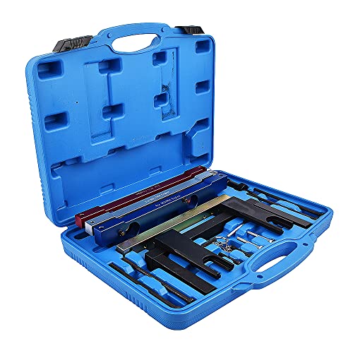 Engine Camshaft Timing Tool Kit Camshaft Locking Tool Compatible with BMW Engine N51 N52 N53 N54 N55 2.0L 2.5L 3.0L Weonefit