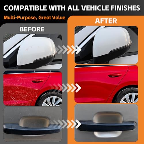 2026 Upgraded Car Scratch Remover for Vehicles, Professional Car Paint Scratch Remover for Light Medium Scratches, Car Scratch Repair Kit Safe for All Paint Colors, Easy to Use Auto Detailing Polish