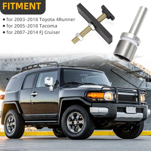 motoparty CV Axle Bearing Puller Tool Kit Replace #18195 | for Toyota 8" Front Differential for Tacoma/4Runner/FJ Cruiser 2003-2018