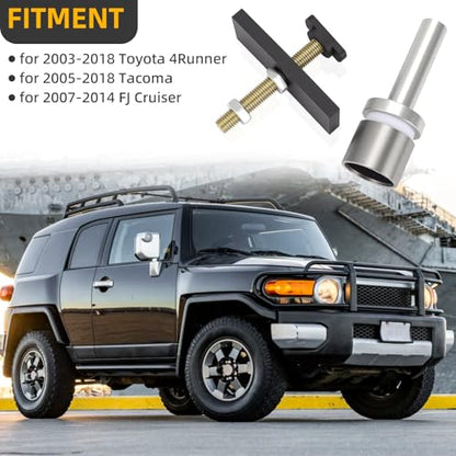motoparty CV Axle Bearing Puller Tool Kit Replace #18195 | for Toyota 8" Front Differential for Tacoma/4Runner/FJ Cruiser 2003-2018