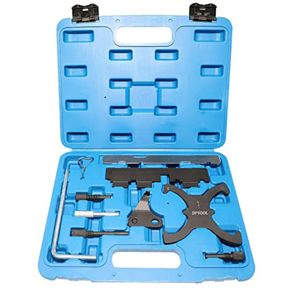 Camshaft Timing Lock Tool Kit for Ford 1.4 1.5 1.6 1.8 2.0 Ecoboost 2.3 2.5 | for fusion Escape Focus Fiesta Mazada 1.5L 1.6L, 2.0 TDCi 1.25 Engine Timing Tool 303-1097 303-748 303-1550 303-1552 303-376 - size: 10PCS