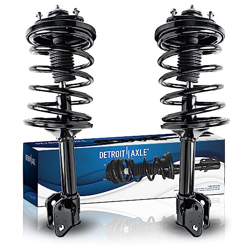 Detroit Axle - 2 Front Struts for 2003 2004 2005 Honda Pilot 2001-2002 MDX, 2 Complete Struts & Spring Quick Install Ready Shocks Assembly Replacement Suspension - size: 171451_171452/PAIR