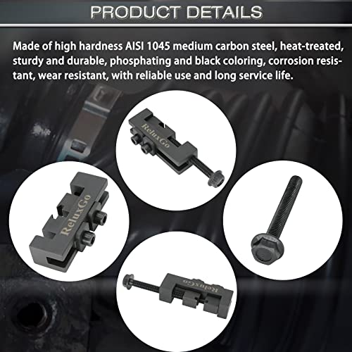 ReluxGo CV Boot Clamp Pliers, Single Ear Hose Drive Shaft CV Axle Boot Clamp Removal and Installation Tool Compatible with Toyota Lexus etc OEM 09521-24010 - size: cv axle boot clamp tool