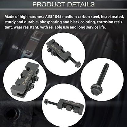 ReluxGo CV Boot Clamp Pliers, Single Ear Hose Drive Shaft CV Axle Boot Clamp Removal and Installation Tool Compatible with Toyota Lexus etc OEM 09521-24010 - size: cv axle boot clamp tool