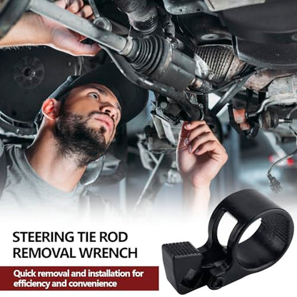 Inner Tie Rod Hex Wrench Repair Removal Tool,27-42mm Universal Tie Rod Puller with 1/2" Square Drive,Inner Tie Rod Tool Removal Kit Compatible with BMW/Mercedes Benz/Honda/Toyota/Ford
