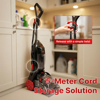 Shop-Vac Upright Carpet Cleaner Machine, 12000Pa Deep Cleaning Carpet Shampooer, Portable Rug Cleaner Machine for Carpet and Upholstery, Lightweight & Powerful