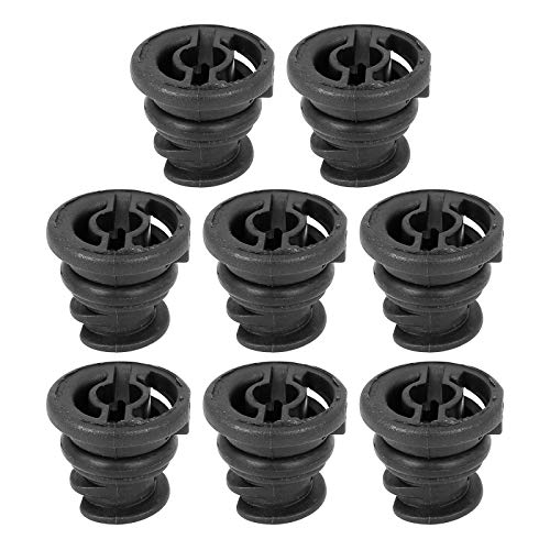 X AUTOHAUX 8pcs Car Engine Oil Drain Plug Replacement 06L103801