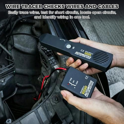 EM415Pro Automotive Wire Tracer Electrical Tool-Car Circuit Breaker Finder, Auto Circuit Fault Probe Tester, 6-42V Low-Voltage Open & Short Circuit Cable Tracker for Cars Truck Boat Trailers
