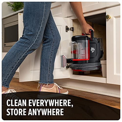 Dirt Devil Portable Spot Cleaner Machine for Carpet and Upholstery | Powerful Suction Spot Cleaning Machine with Versatile Tools, Pair with Dirt Devil Portable Cleaner Solution - style: Portable Spot