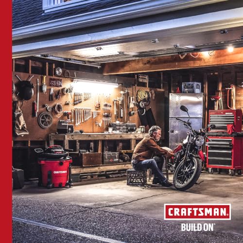 CRAFTSMAN CMXEVBE17250 2.5 Gallon 2.5 Peak HP Wet Dry Shop Vacuum