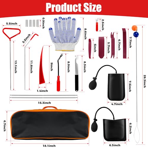 Loyala 22PCS Car Tool Kit Stainless Steel Repair Tools