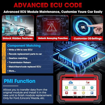 LAUNCH X431 CRP919EBT Bidirectional Scanner, 2026 Full System Wireless OBD2 Scan Tool,35+ Services,ECU Code,Active Test,CANFD&DOIP, FCA Autoauth,V.A.G Guided,Upgraded of CRP919E