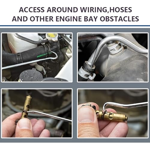 10PCS Hook and Pick Set, Alloy Steel Seal Removal Tools with Case | Automotive garages workshops, O-ring gasket extraction, long reach hooks, compact storage case