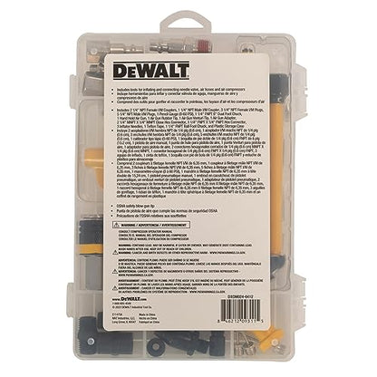 DEWALT 25pc Industrial Coupler & Plug Kit (DXCM024-0412)