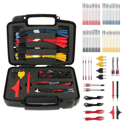 68 PCS Automotive Circuit Test Lead Kit,Multimeter Test Leads Set,Electrical Breakout Leads Automotive Kit, OBD2 Breakout Box OBDII Protocol Detector for Professional Automotive Diagnostics