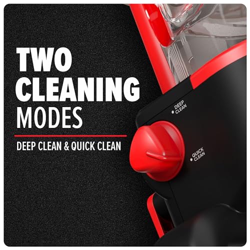 Dirt Devil Full Size Carpet Cleaner Machine for Carpet and Upholstery, Deep Cleaning Carpet Shampooer Machine with Two Cleaning Modes, Pair with Dirt Devil Carpet Cleaner Solution - style: Carpet Washer