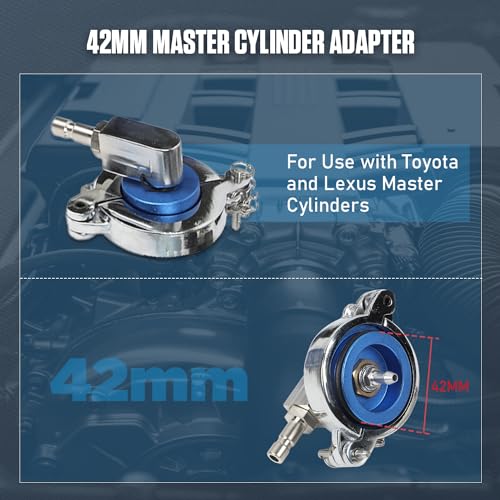 12 PCS Brake Master Cylinder Bleeder Kit Brake Master Cylinder Adapter Kit Brake Bleeder Kit 12PCS Brake Bleeder Adapter Set with 1 Japanese Quick Connector - size: 12 PCS Brake Bleeder Kit