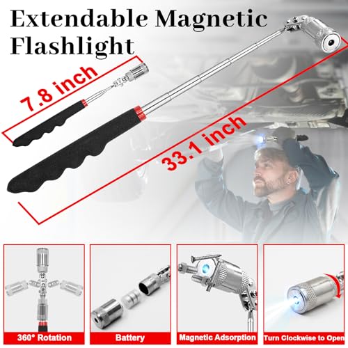 DOAHO 17Pcs Mechanic Hook and Pick Tool Set & Car Trim Removal Kit with Fastener Clip Pliers,Rivet Puller,Magnetic Pickup,Gasket Scraper,Non-Scratch Plastic Pry Tools for Automotive Repair-Red - color: Red-17 Pcs Auto Pick and Hook Set