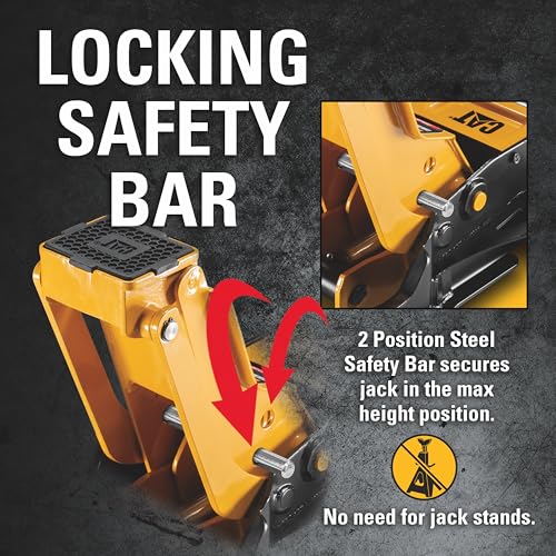 Cat 4500 Pound Xtra Low-Profile Jack, Extra Low, Classic Cars, Lowered Vehicles - 980723ECE