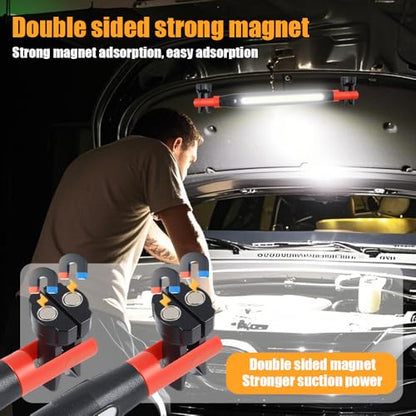 Rechargeable Magnetic Work Light Bar LED， Outdoors/Home Light Accessory Bar, Under Hood Mechanic Light for Mechanic/Car Repairing/Garage/Emergency