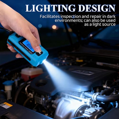 Automotive Circuit Fault Probe Tester, 20A 48V High Precision Current Tester, 2 in 1 Wire Tracer Short Finder, Car Relay Tester with LED Display and Front Light