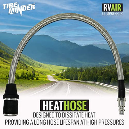TireMinder RV AIR Compressor, Silver - style: RV Air