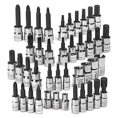 Craftsman 42 pc. Hex and Torx Bit Socket Super Set, 1/4 and 3/8 in. Drives