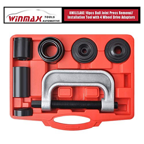 4 in 1 Ball Joint Service Tool Kit 2WD & 4WD Remover Installer with 4-Wheel Drive Adapters