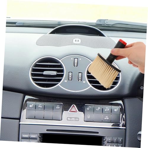 Luxshiny Car Interior Cleaning Brush Set Soft Bristle Detailing Tool for Dashboard and Vent Gaps Reusable Auto Detailing Kit for Cars and Trucks