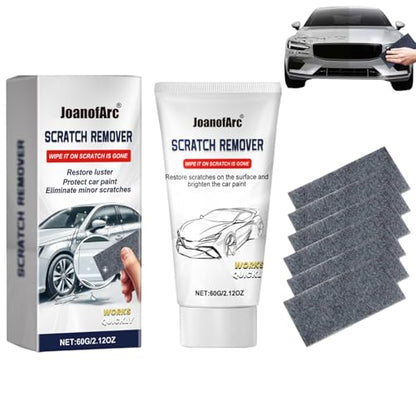 Nano Sparkle Cloth Car Scratch Remover - 2025 Upgrade Scratch Remover for Vehicles, Magic Wipes Cleaning Cloth Car Scratches Repair Paste, Scuff Repair Polishing Wax Kit for Deep Scratches
