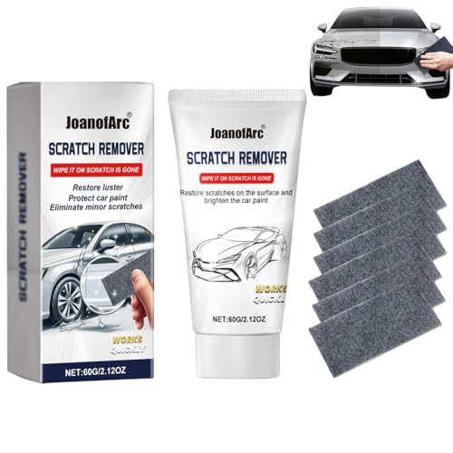 Nano Sparkle Cloth Car Scratch Remover - 2025 Upgrade Scratch Remover for Vehicles, Magic Wipes Cleaning Cloth Car Scratches Repair Paste, Scuff Repair Polishing Wax Kit for Deep Scratches