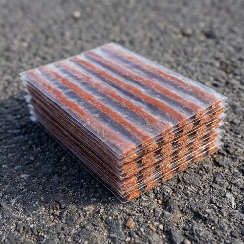 30pcs 4" Brown Tire Repair Strings, Automotive Tool Tire Repair Plugs, Tire Plugs Heavy Duty for Tubeless Tires Car, Bike, ATV - size: 30 PCS
