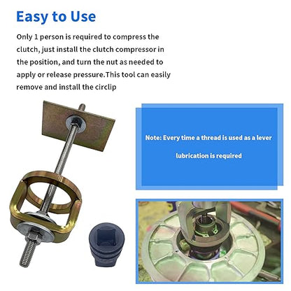 Secondary Clutch Compression Tool for ATV UTV Snowmobile Polaris Yama-ha