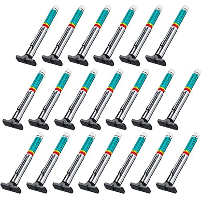 Xuhal 20 Packs Tyre Tread Depth Gauge Color Coded Tire Depth Gauge Tool Tire Tread Accurate Measurement Tools