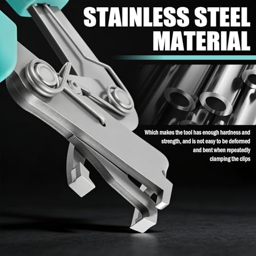 2026 New Car Clip Pliers,Non-damaging Car Panel Clip Removal Pliers with Thin Jaws Design & Non-slip Handles,Labor-saving Cars Clips Remover Tool for Push Pin/Cars Clips