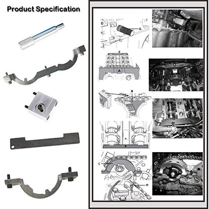 Turbo Engine Timing Tool Kit for Chevy Vauxhall Opel Cruze 1.0 1.2 1.4, Camshaft Holding Locking Tool en-49977-100 en955 km955