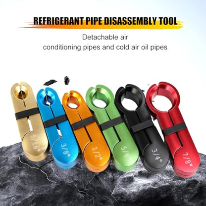 Car Master Quick Disconnect Tool Set, 22PCS Vehicle Fuel Line Disconnect Tool Set, Automotive A/C Fuel & Transmission Systems Repair Accessories, Universal for SUV RV Truck