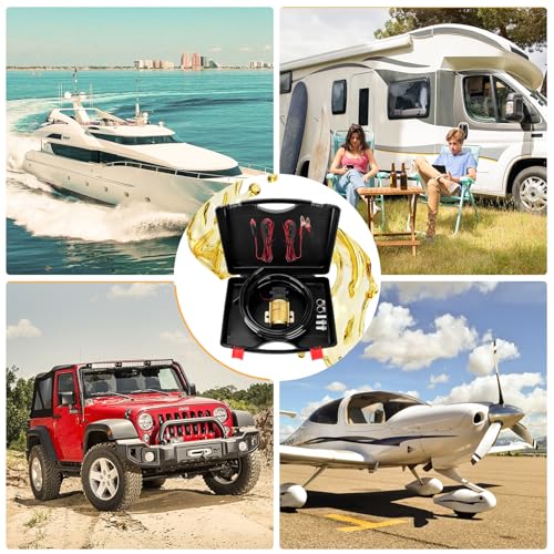 12 V Fuel Gasoline Transfer Pump Kit | Transfers Up to 125 Gallons of Gasoline Diesel Or Water per hour,Great for Vehicles, Boats, Equipment(No temperature at work） - color: 2 kit-gold