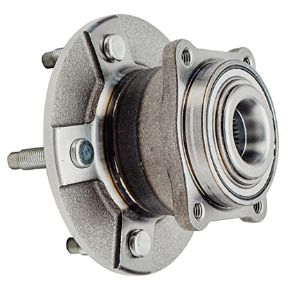 Detroit Axle - 2pc Rear Wheel Bearing and Hubs Assembly with 5-Lug for Chevrolet Equinox 2005, Pontiac Torrent 2006, Saturn Vue 2002-2007, Non-ABS Models - style: 512230 x2/Pair