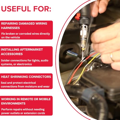 Power Probe Butane Soldering Kit with Tips & Solder Bundle
