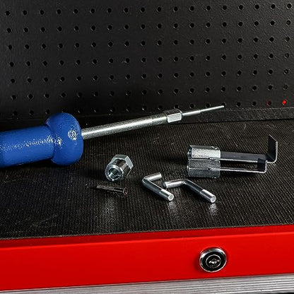 ABN Auto Slide Hammer 9-Piece Set, 5lb Pound – Puller Kit for Small Hail Dent Removal on Car Body