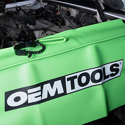 OEMTOOLS 87163 Adjustable Oil Filter Chain Wrench, Fits Oil Filters Between 2-1/2 Inches to 4-1/2 Inches (63.5MM to 114.3MM), Black and Green - size: 2-1/2” - 4-1/2”
