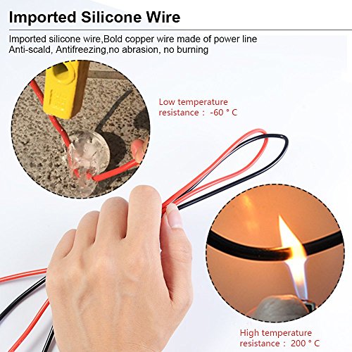 22 in 1 Multimeter Test Leads Set with Electrical Alligator Clips and Soft Silicone Probes