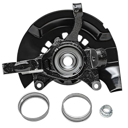 Detroit Axle - 2.4L 4pc Steering Knuckles Kit for 2004 Toyota Camry, 2 Front Steering Knuckles & Wheel Bearing Hubs 2 Rear Wheel Bearing and Hubs [Vehicle Built in USA, NON ABS] Replacement - size: 4UW48658/Kit