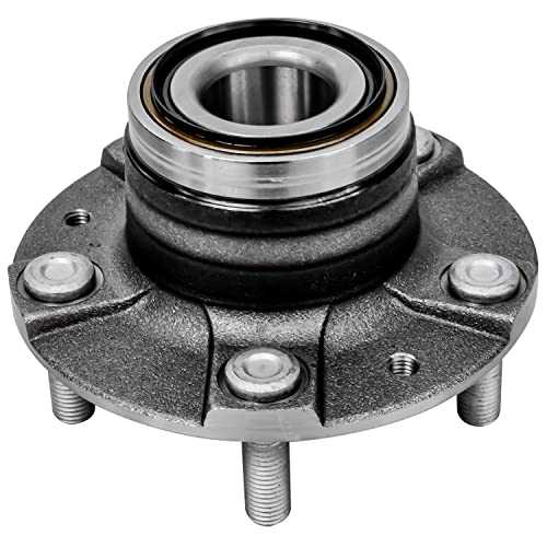 Detroit Axle - 2pc Rear Wheel Bearing and Hubs Assembly with 5-Lug for Ford Probe 1993-1997 & Mazda MX-6 MX6 1993-1997, 626 1993-2002, Non-ABS - style: 512119 x2/Pair
